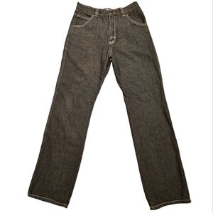 Baleno Wide Leg Jeans Faded Black Size 31